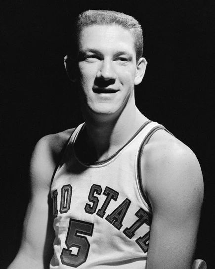 1960 Ohio State John Havlicek Glossy Magnet College Basketball Magnet