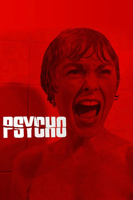 1960 Psycho Movie Poster Alfred Hitchcock Norman Bates Marion Crane