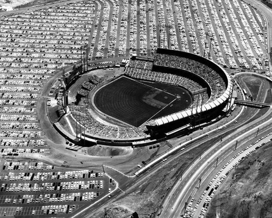 1960 San Francisco Giants Candlestick Park Glossy Photo Stadium Print 2