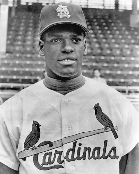 1960 St Louis Cardinals Bob Gibson Glossy Photo Baseball Print Poster