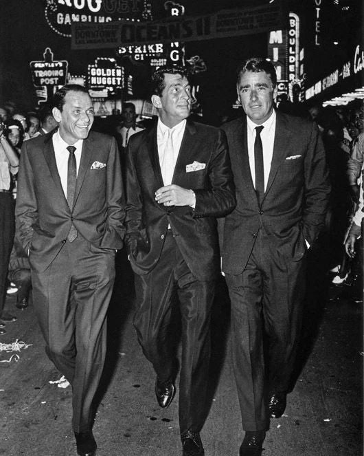 1960 The Rat Pack Frank Sinatra Dean Martin Ocean'S Eleven 11 Glossy Keychain 1