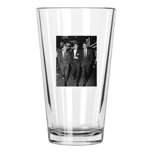 1960 The Rat Pack Frank Sinatra Dean Martin Ocean'S Eleven 11 1 Pint Beer Glass