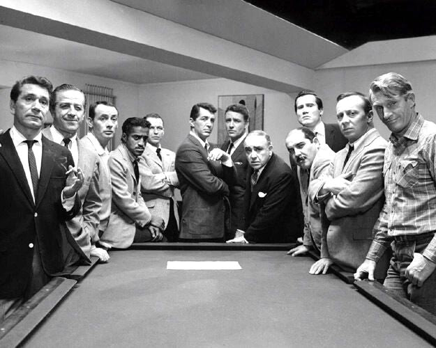 1960 The Rat Pack Frank Sinatra Dean Martin Ocean'S Eleven 11 Glossy Magnet 2