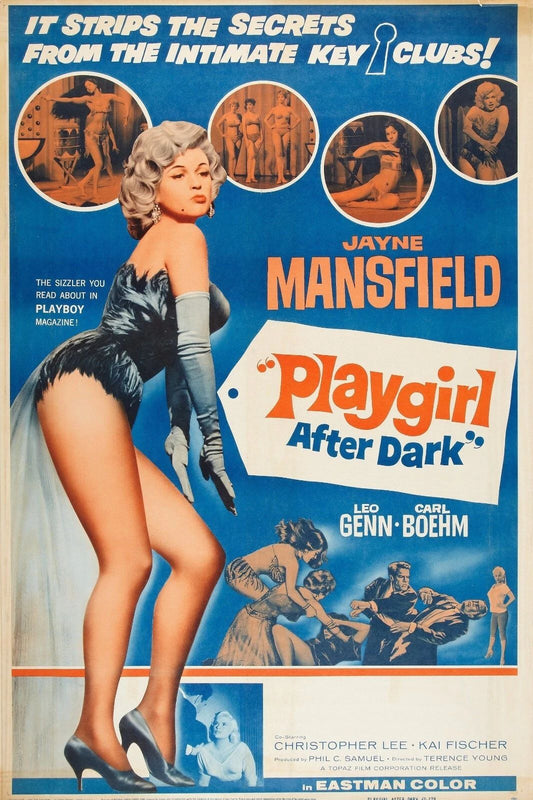 1960 Too Hot To Handle Movie Magnet Jayne Mansfield Christopher Lee