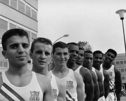 1960 Usa Cassius Clay Muhammad Ali Glossy Keychain Rome Olympics Gold Medal 1