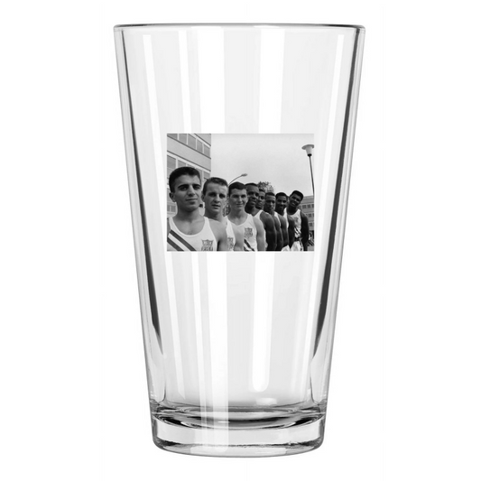 1960 Usa Cassius Clay Muhammad Ali Rome Olympics Gold Medal 1 Pint Beer Glass