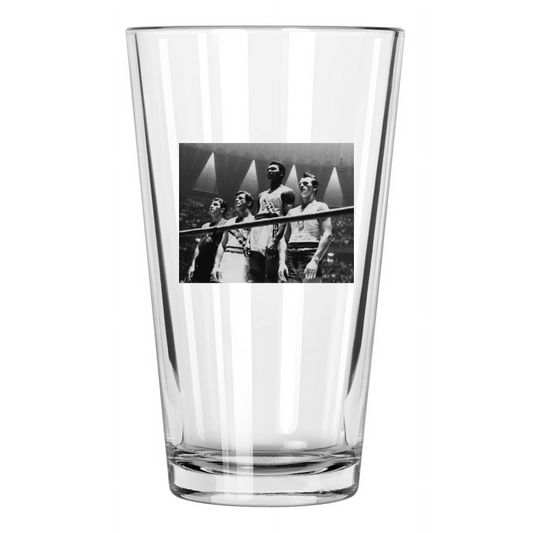 1960 Usa Cassius Clay Muhammad Ali Rome Olympics Gold Medal 2 Pint Beer Glass