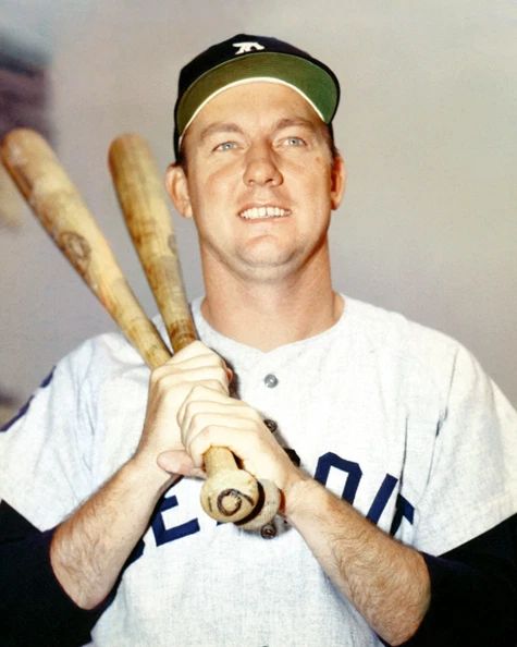 1960S Detroit Tigers Al Kaline Glossy Photo Baseball Print Poster