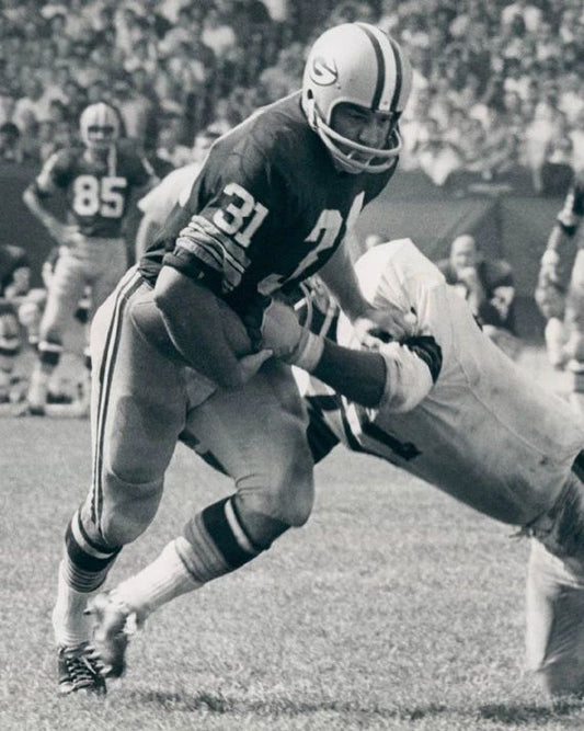 1960S Green Bay Packers Jim Taylor Glossy Magnet Football Magnet