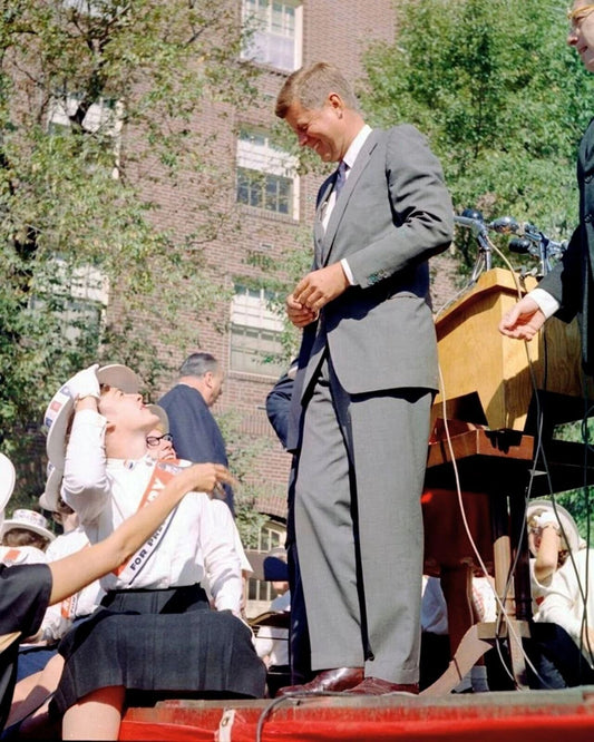 1960S Senator John F Kennedy Campaign Historic Poster Photo
