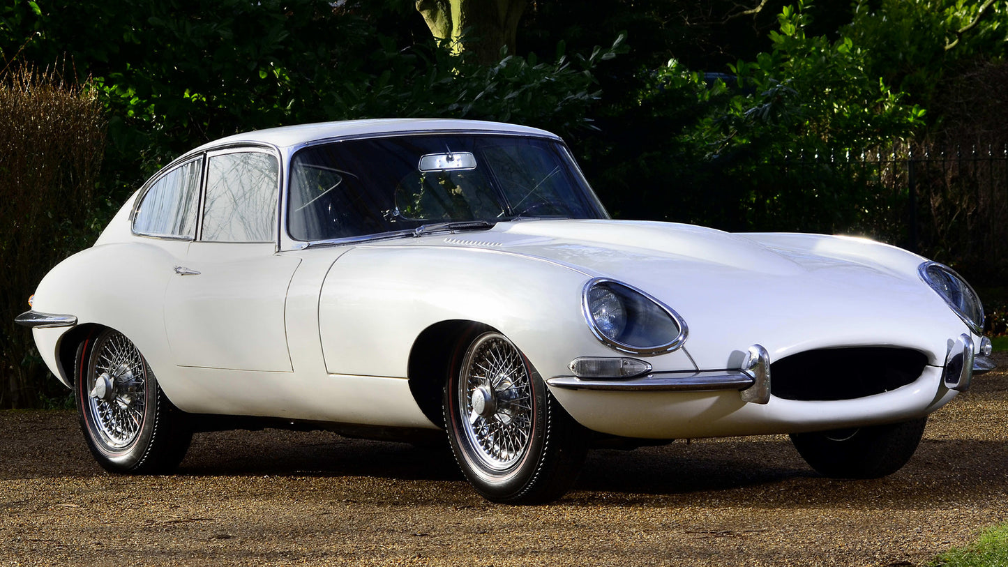Jaguar E Type Fixed Head Coupe Hd Art Jigsaw Puzzle