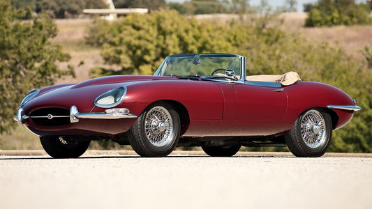 Jaguar E Type Open Two Seater Hd Art Jigsaw Puzzle