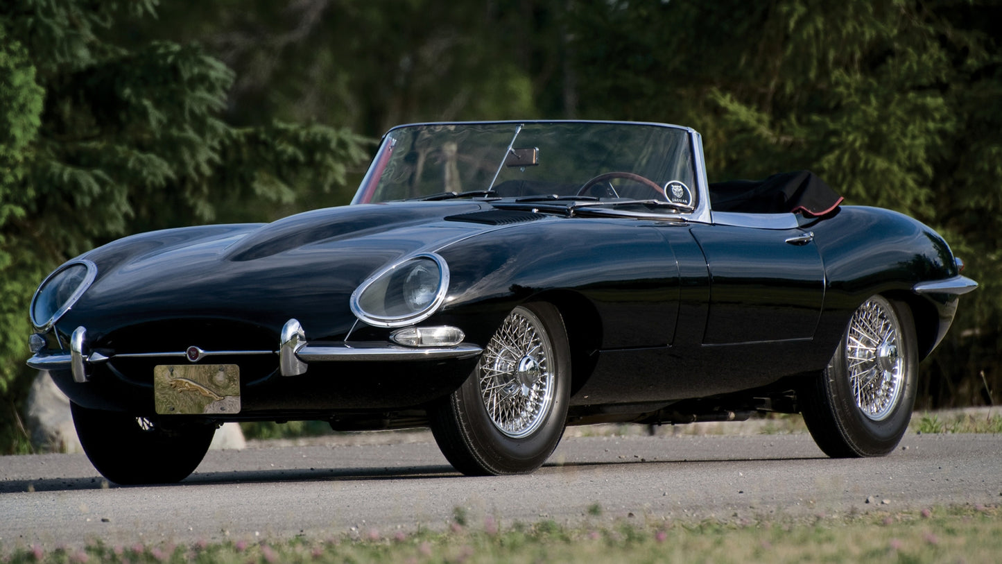 Jaguar E Type Open Two Seater Hd Art Jigsaw Puzzle