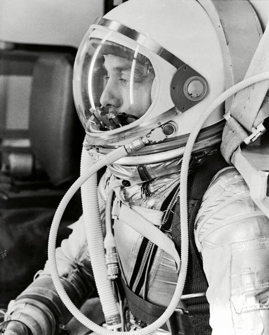 1961 Alan Shepard Spacesuit Before Mercury Launch Nasa Magnet Magnet
