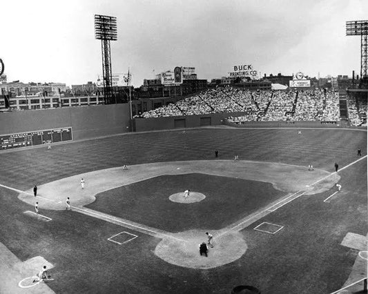 1961 Boston Red Sox Fenway Park Glossy Magnet Baseball Print Field Magnet