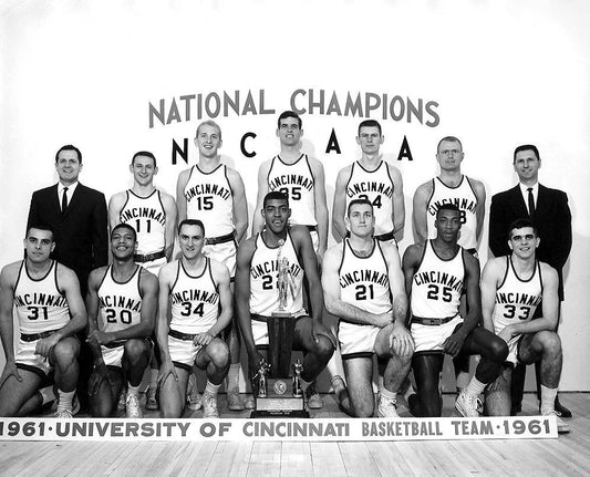 1961 Cincinnati Bearcats Magnet Basketball Ncaa National Champs As Shown