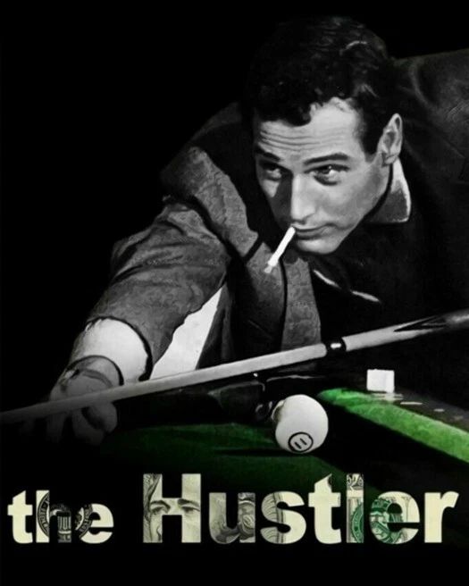 1961 Film The Hustler Glossy Keychain Paul Newman Keychain