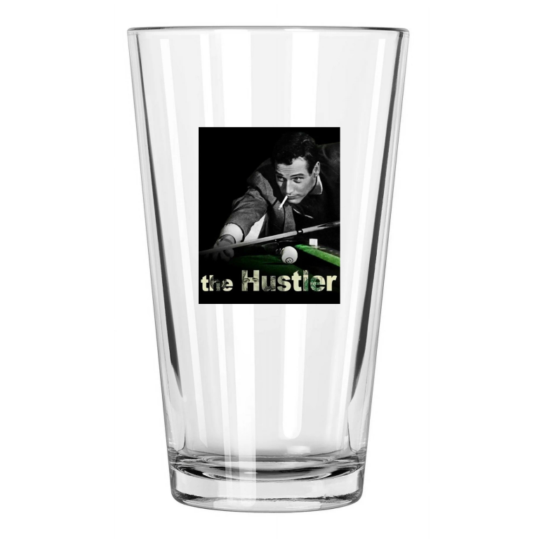 1961 Film The Hustler Photo Paul Newman Pint Beer Drinking Glass