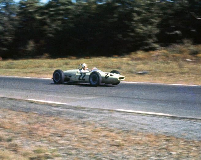 1961 Lotus Mk 18 21 Masten Gregory Photo Glossy Poster Print Us Grand Prix