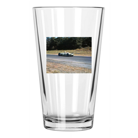 1961 Lotus Mk 18 21 Masten Gregory Photo Us Grand Prix Pint Beer Drinking Glass