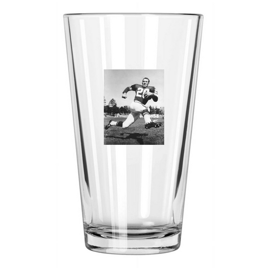 1961 Minnesota Vikings Tommy Mason Rookie Nfl Football Pint Beer Drinking Glass
