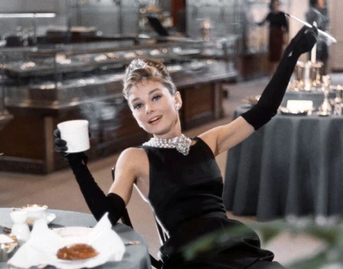 1961 Movie Actress Audrey Hepburn Glossy Magnet Breakfast At Tiffany'S