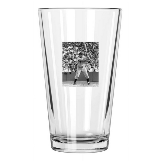 1961 New York Yankees Roger Maris Photo Baseball Pint Beer Drinking Glass