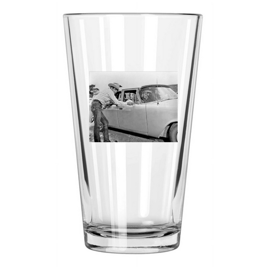 1961 Western The Misfits Clark Gable And Marilyn Monroe 2 Pint Beer Glass