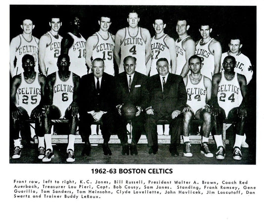 63 Boston Celtics Team Keychain Basketball Picture Nba