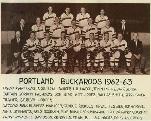63 Portland Buckaroos Magnet Hockey Whl