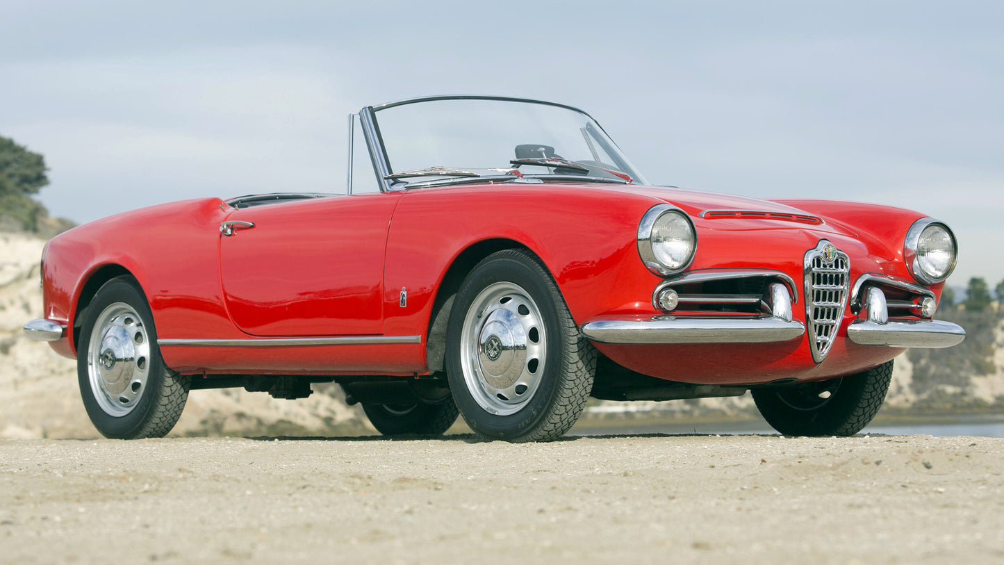 Alfa Romeo Giulia Spider Hd Art Keychain