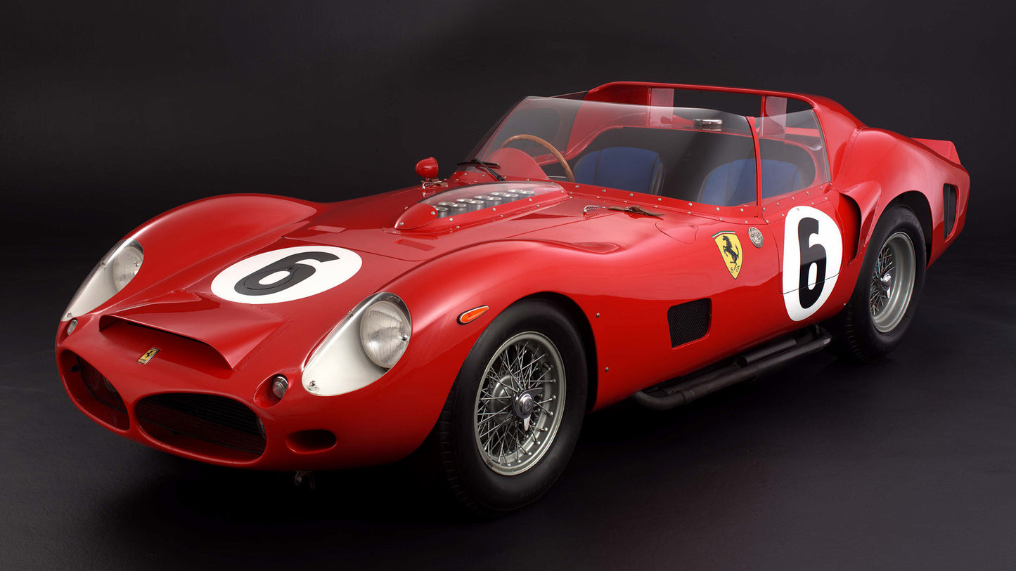 Ferrari Tri Lm Hd Art Keychain