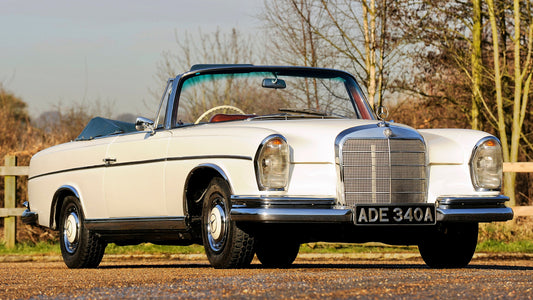 Mercedes Benz Se Cabriolet Uk Hd Art Jigsaw Puzzle