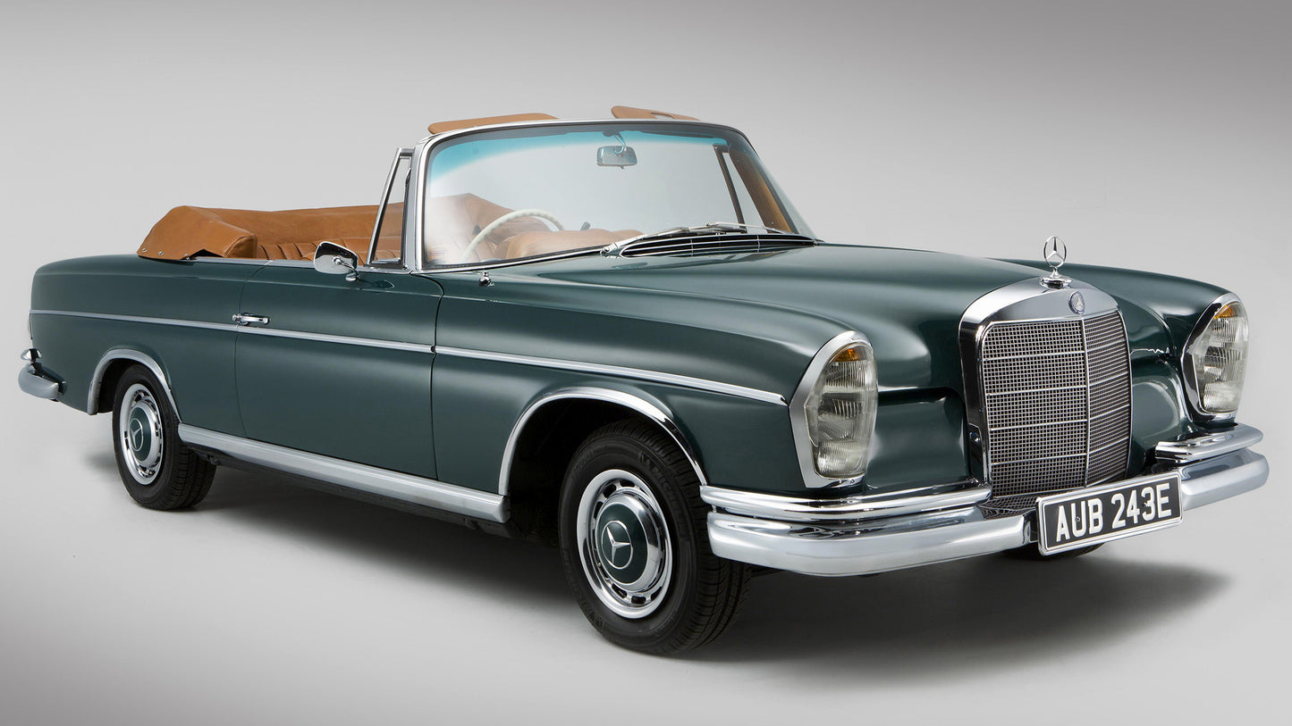 Mercedes Benz Se Cabriolet Uk Hd Art Magnet