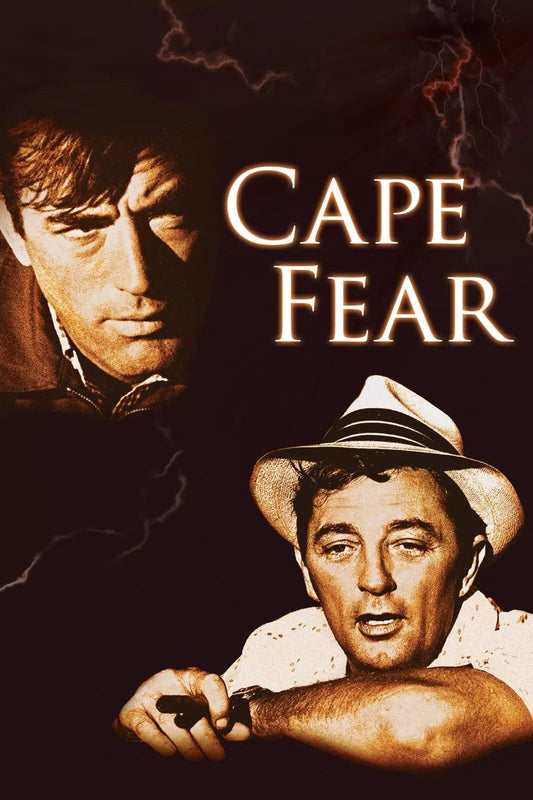 1962 Cape Fear Movie Keychain Gregory Peck Robert Mitchum Polly Bergen