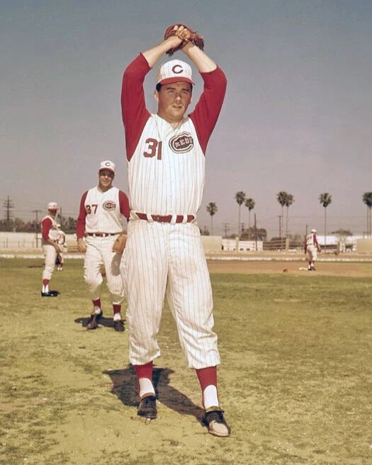 1962 Cincinnati Reds Jim O'Toole At Spring Training Photo Print Poster