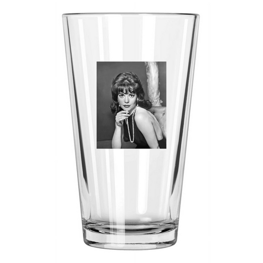 1962 Film Actress Natalie Wood Photo 'Gypsy' Pint Beer Drinking Glass