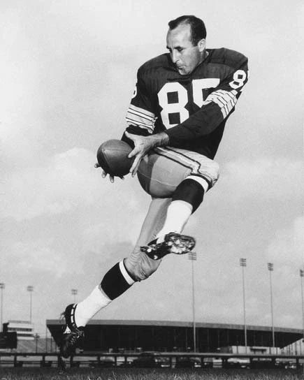 1962 Green Bay Packers Max Mcgee Glossy Photo Nfl Football Print Photograph