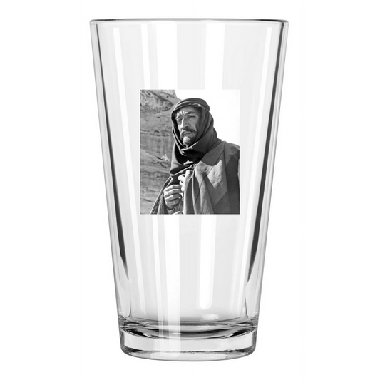 1962 Lawrence Of Arabia Anthony Quinn Photo Pint Beer Drinking Glass