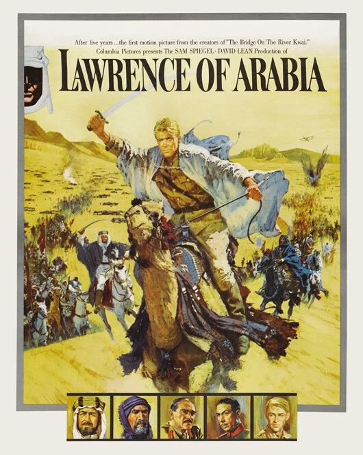 1962 Lawrence Of Arabia Peter O'Toole Glossy Magnet Magnet