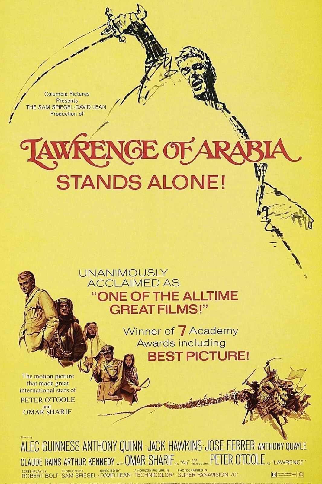 1962 Lawrence Of Arabia Movie Peter O'Toole Alec Guiness 300 Piece Jigsaw Puzzle