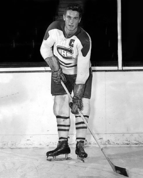1962 Montreal Canadiens Jean Beliveau Glossy Photo Print Poster Hof 72