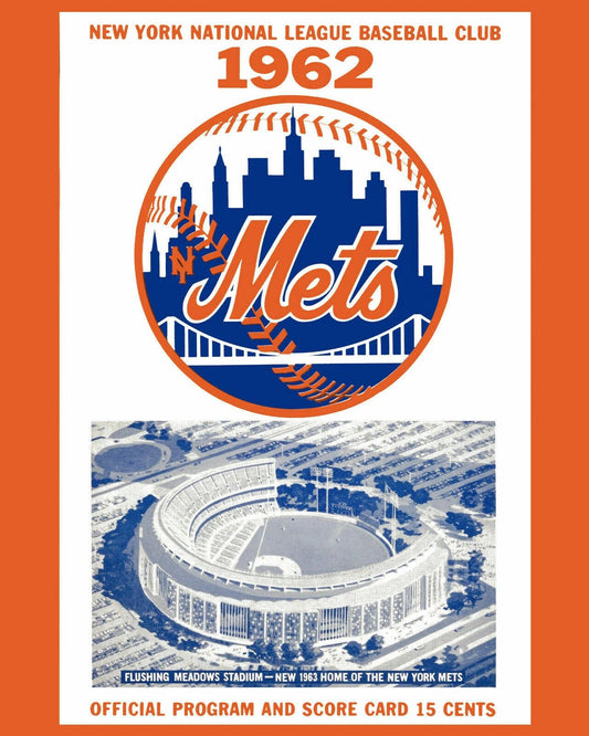 1962 New York Mets Magnet Baseball Picture Ny Mlb