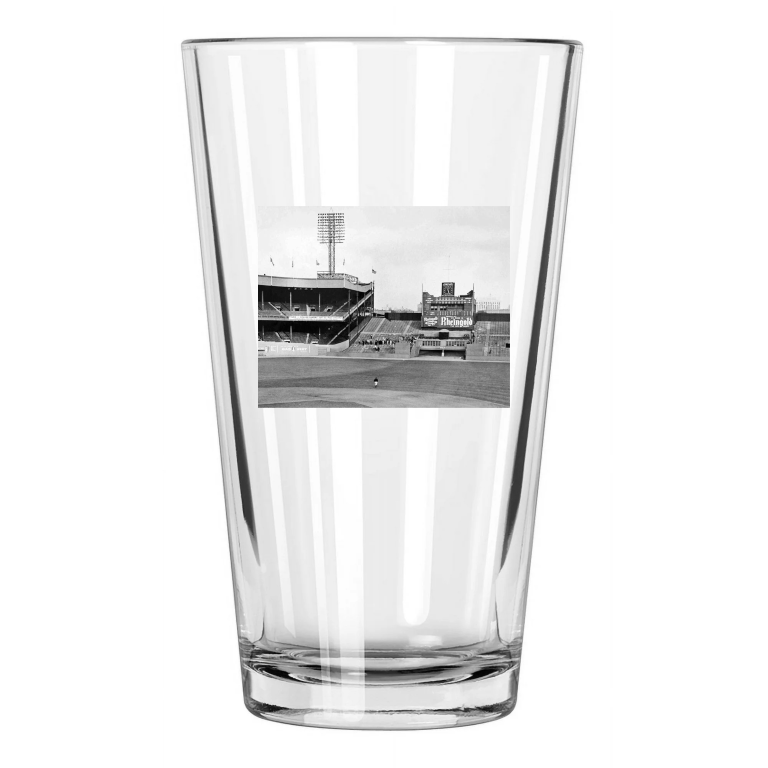 1962 New York Mets Vs Cubs Polo Grounds Photo Field Pint Beer Drinking Glass