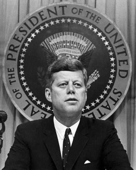 1962 President John F Kennedy Jfk Keychain Historical Print Glossy Keychain