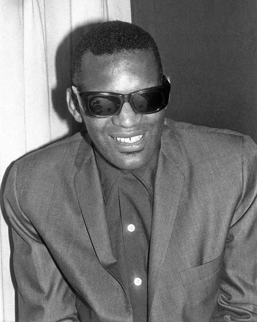 1962 Rhythem Blues Pianist Ray Charles Glossy Keychain Jazz Keychain