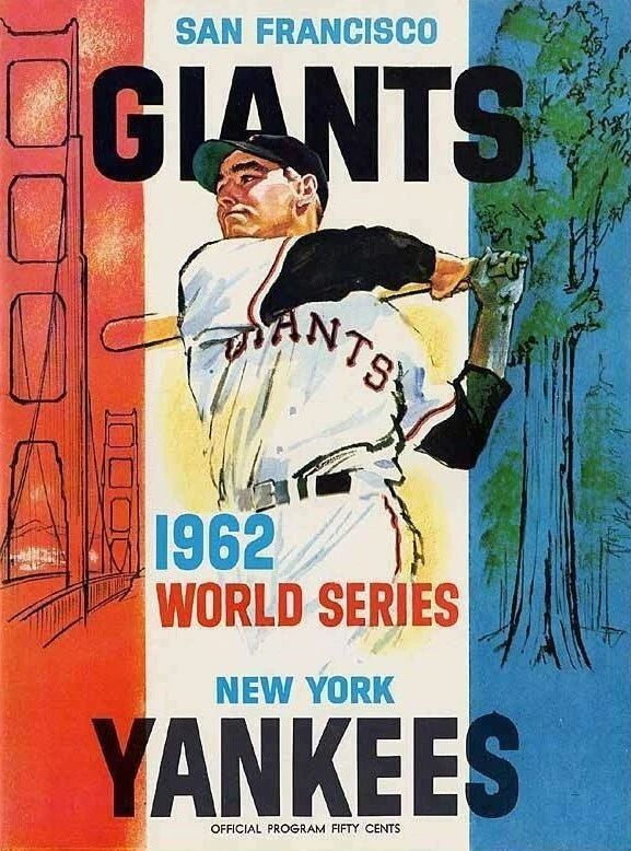 1962 San Francisco Giants Vs New York Yankees Keychain Baseball Picture Ny Ws