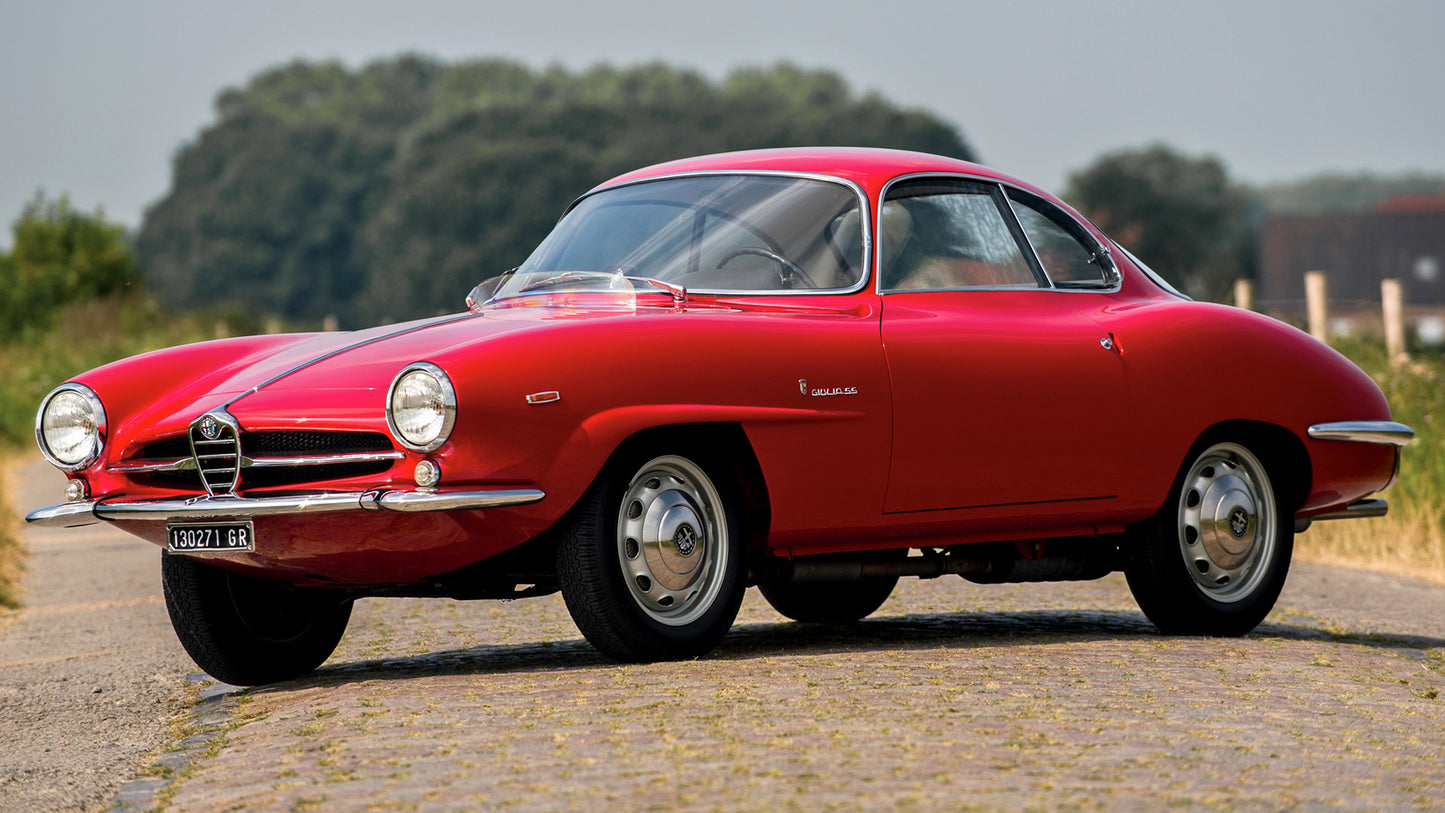 Alfa Romeo Giulia Sprint Speciale Hd Art Keychain