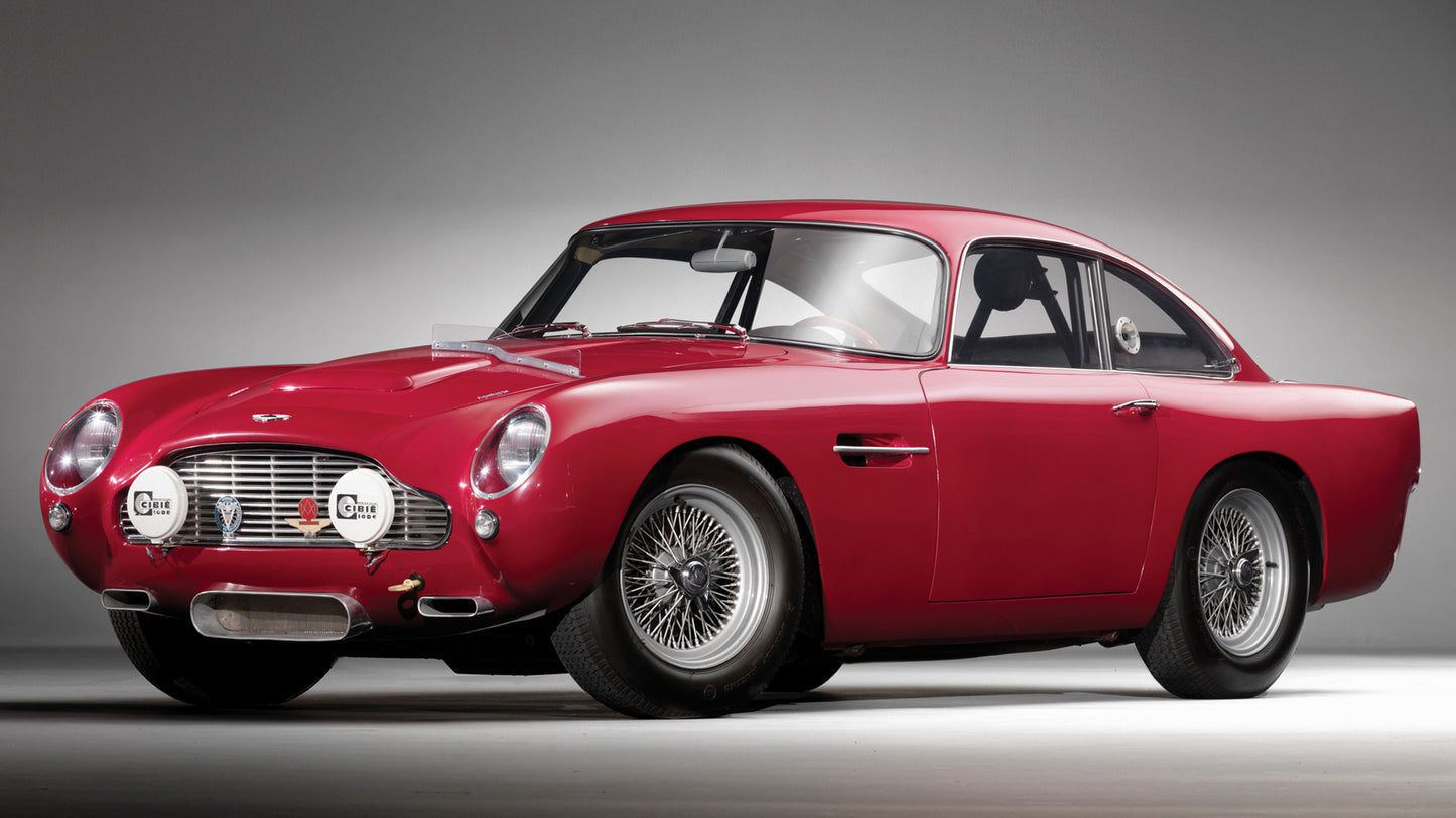 Aston Martin Db4 Gt Lightweight Hd Art Keychain