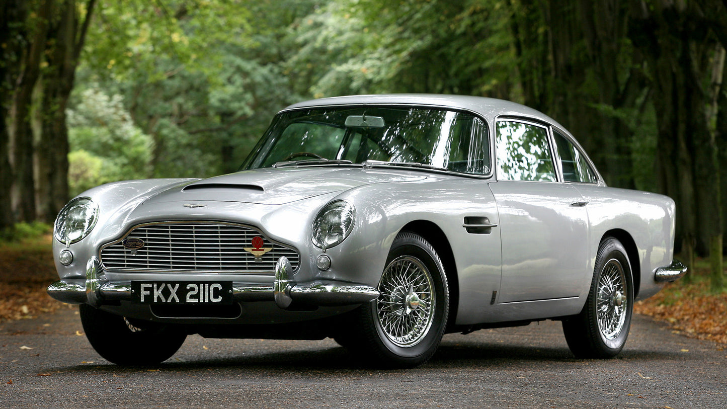Aston Martin Db5 Uk Hd Art Keychain